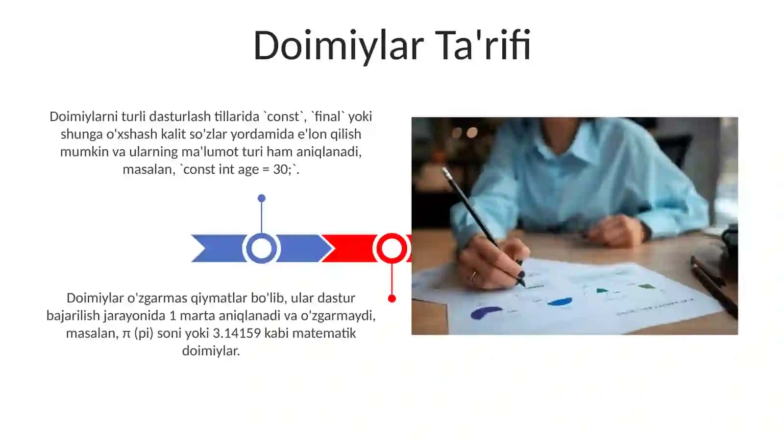 O'zgarmaslar 3
