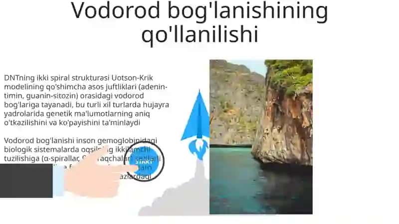 Vodorod bog'lanish 3