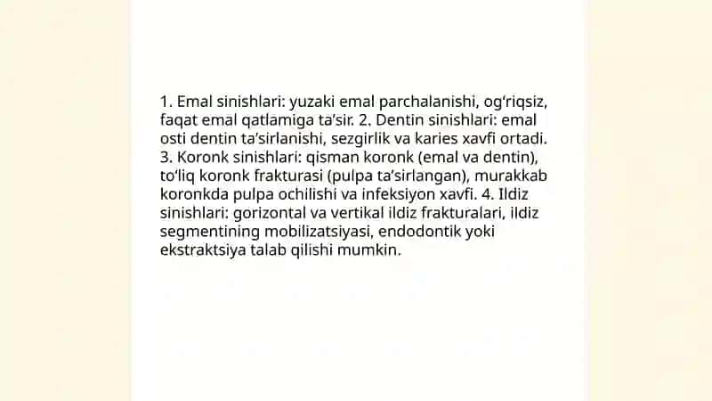 Tish,Yuz jagʻ suyaklarini shikastlanishlari va sinishlari 3