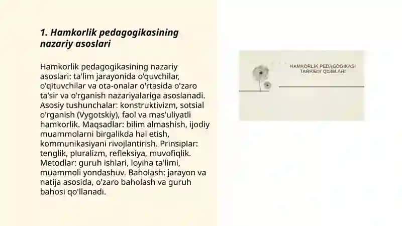 Hamkorlik pedagogikasining kontseptual gʻoyalari 3