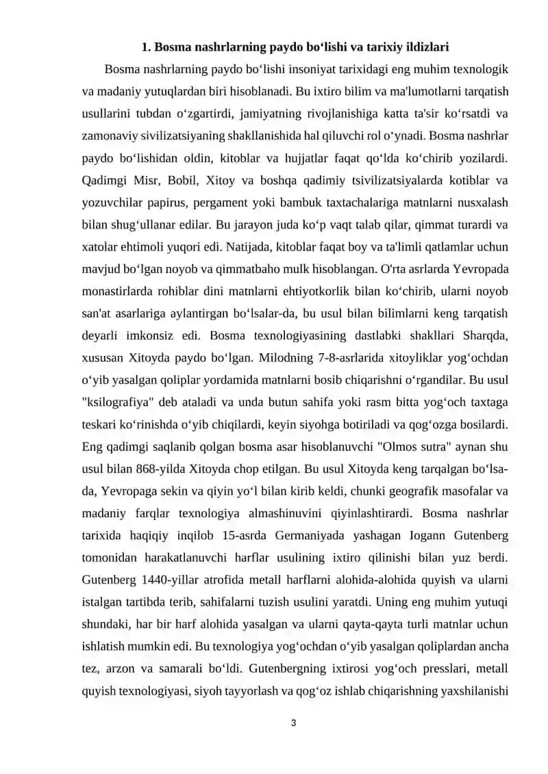 Inson hayotida ilk bosma nashrlar 3