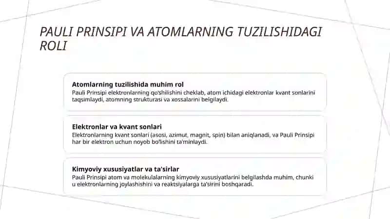 Pauli prinsipi 3