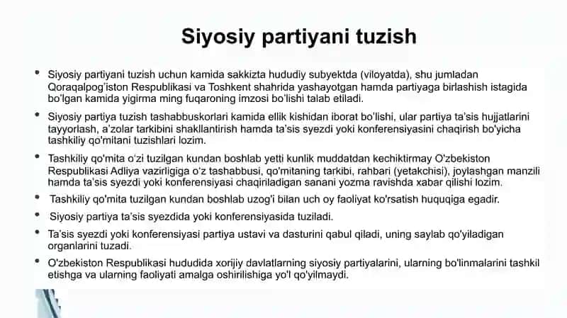 Siyosiy partiyalarning tashkiliy tuzilmalari va partiya qurilishi masalalari 3