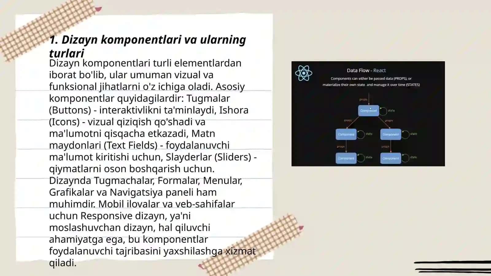 Turli buyumlarning loyiha variantlarini tayyorlash usullari 3