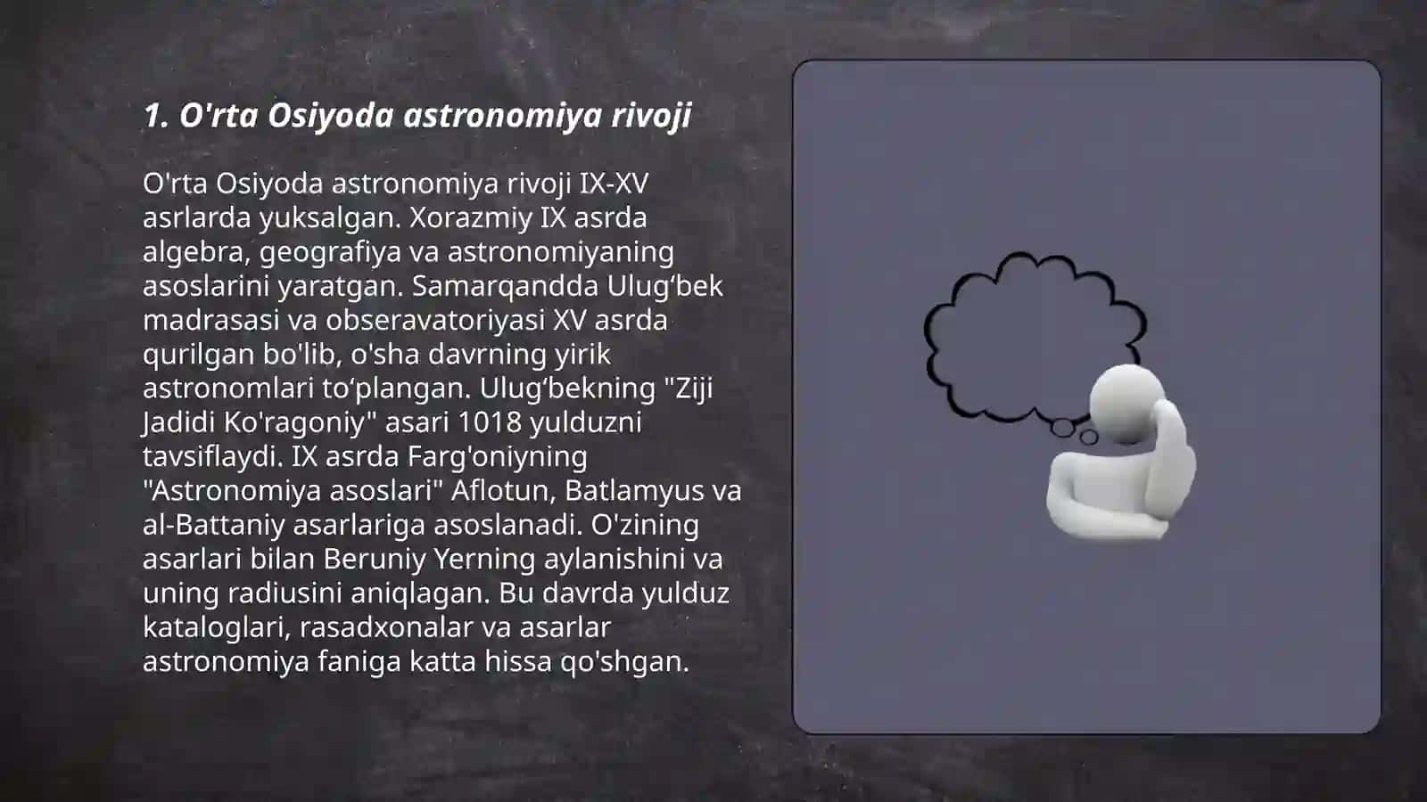 O'rta Osiyoda astronomiya rivoji 3