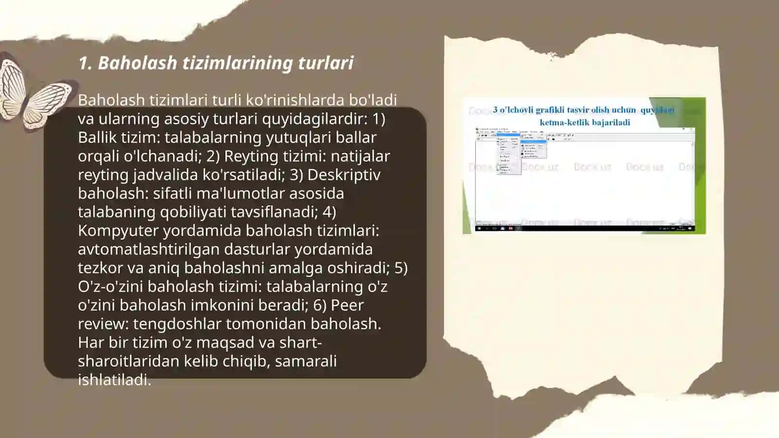 Ta'lim tizimida baholash dasturlari va uni amalda qo'llash usullari 3