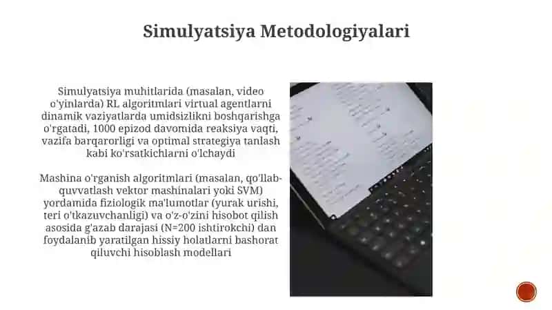 Simulyatsiya Metodologiyalari 3