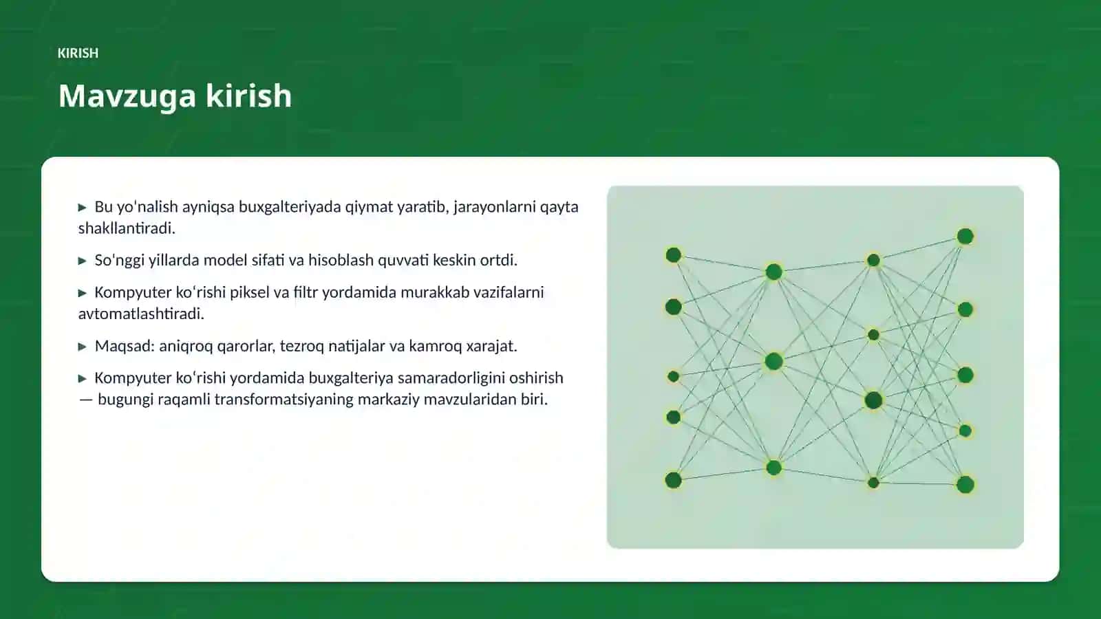Kompyuter koʻrishi yordamida buxgalteriya samaradorligini oshirish 3