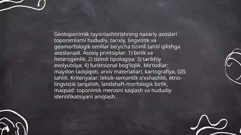 Geotoponimik rayonlashtirish masalalari 3