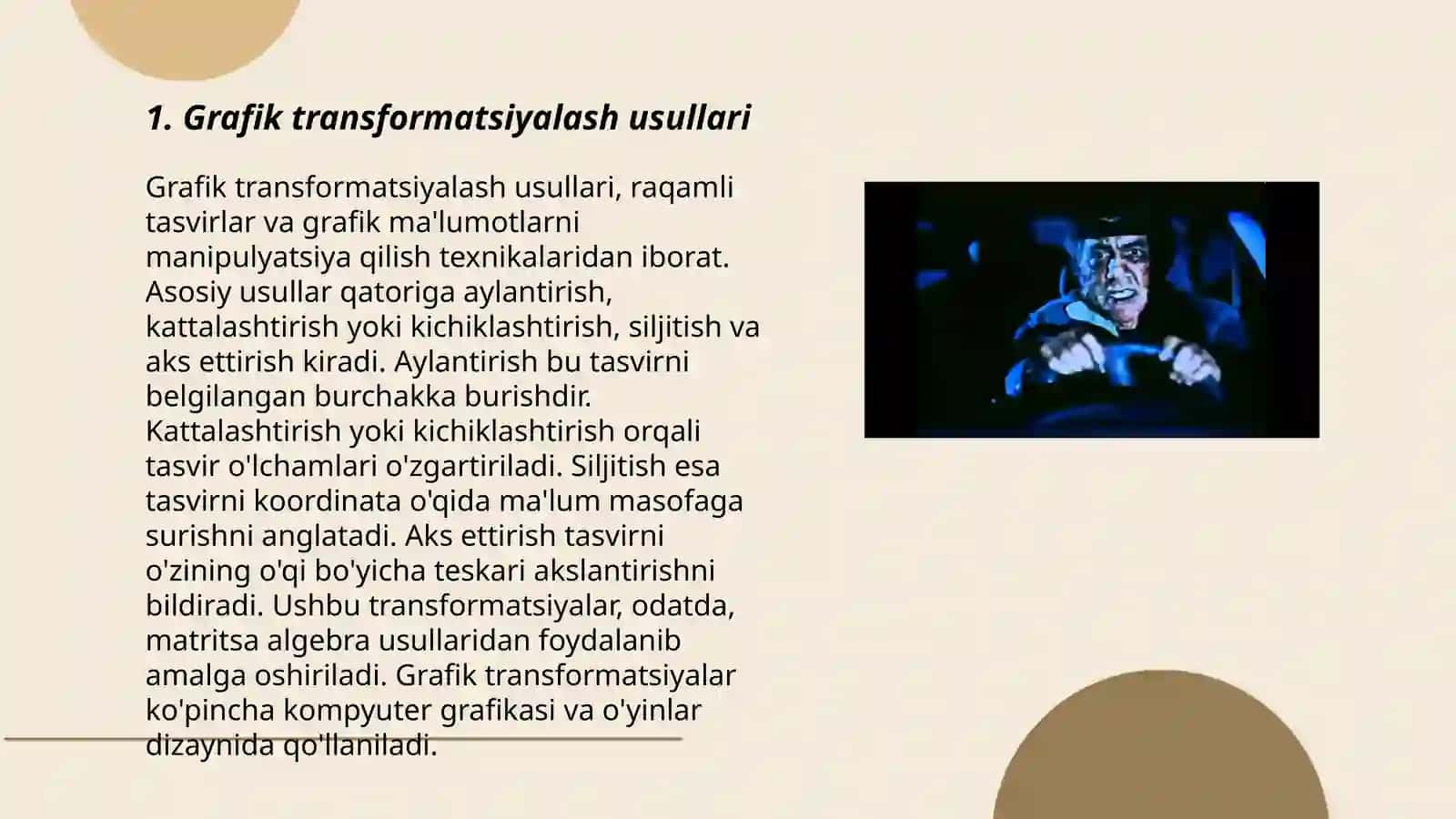 Grafik transformatsiyalash usullari 3