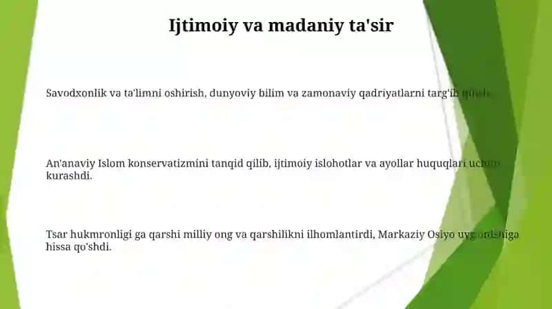 Jadidchilik harakati markaziy Osiyoda 3