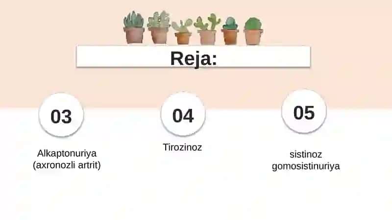 Aminokislotalar  almashinuvining buzilishi bilan kechuvchi kasalliklar 3