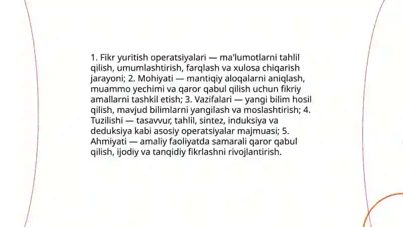 Fikr yuritish operatsiyalari haqida tushuncha 3