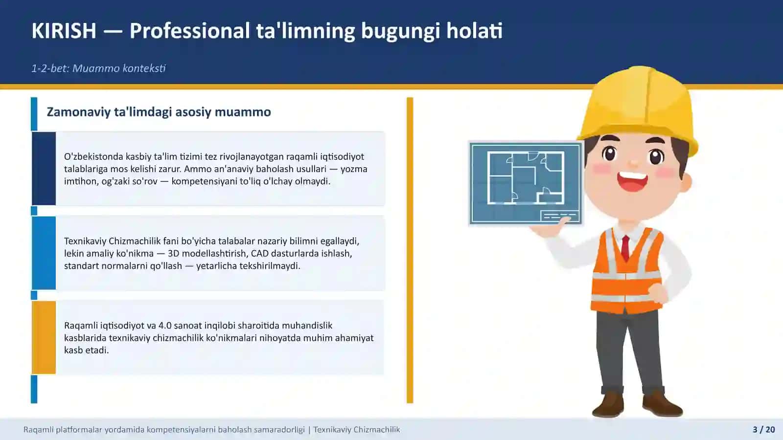 RAQAMLI PLATFORMALAR YORDAMIDA KOMPETENSIYALARNI BAHOLASH SAMARADORLIGI 3