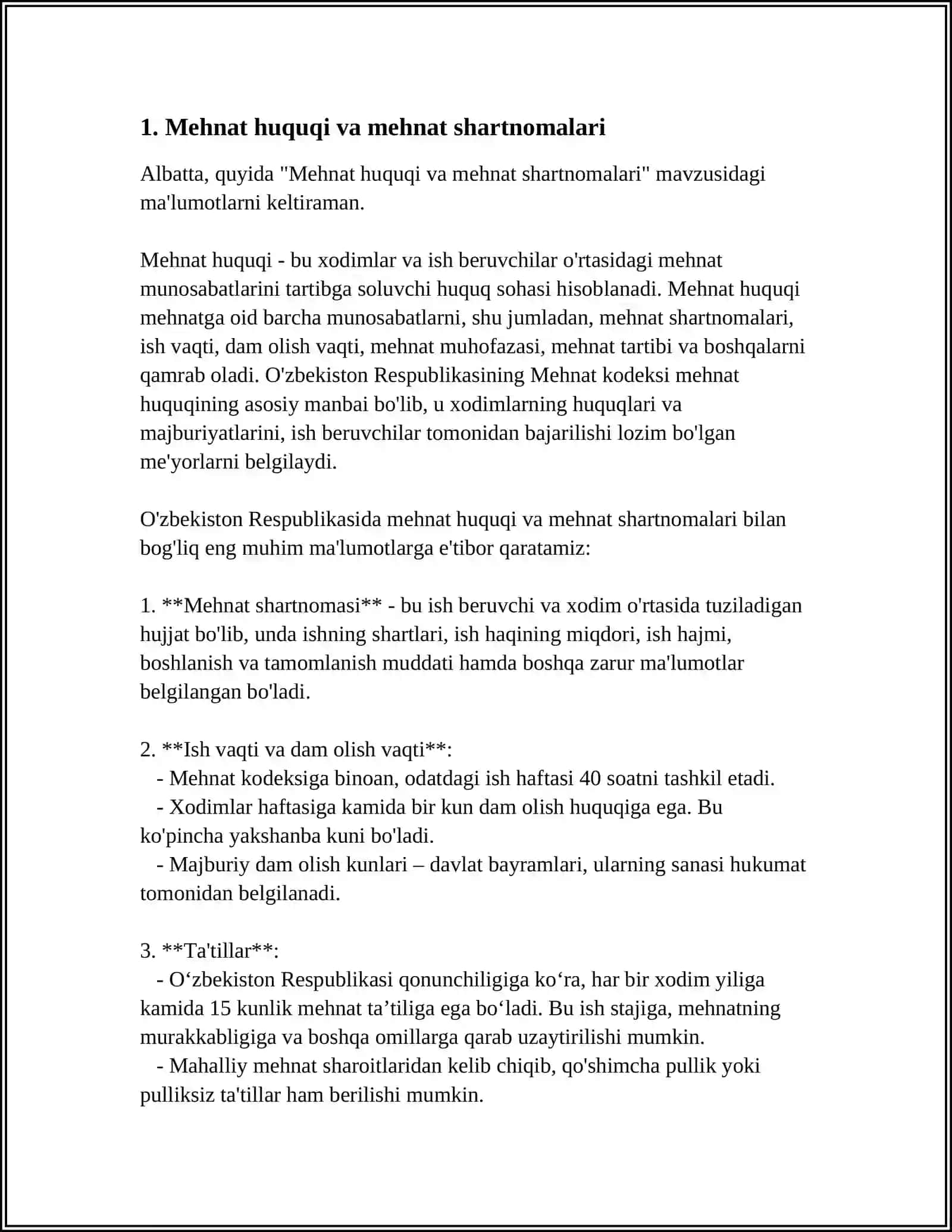 SOHADA ISH YURITISH MASALALARI 3