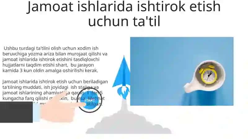 O'zbekiston Respublikasi Mehnat Kodeksidagi Dam Olish Vaqti Tushunchasi 3