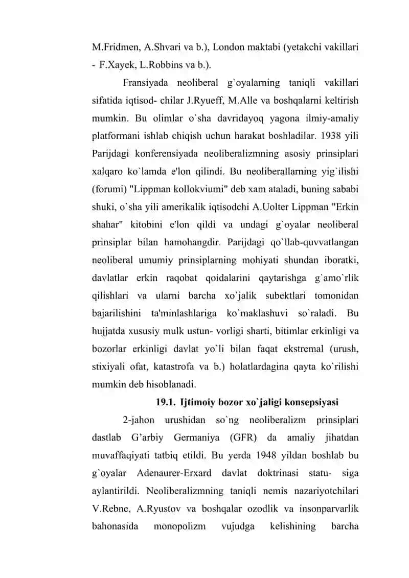 NEOLIBERALIZM VA IJTIMOIY BOZOR XO’JALIGI 3