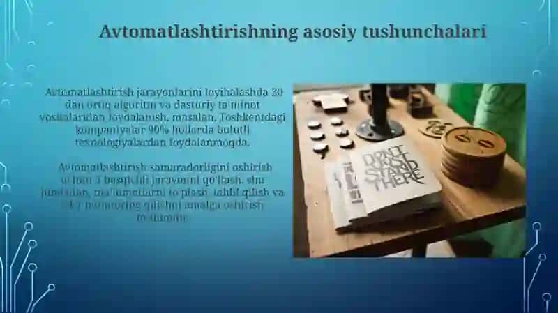 Yigish va nazorat qilish jarayonlarini avtomatlashtirish 3