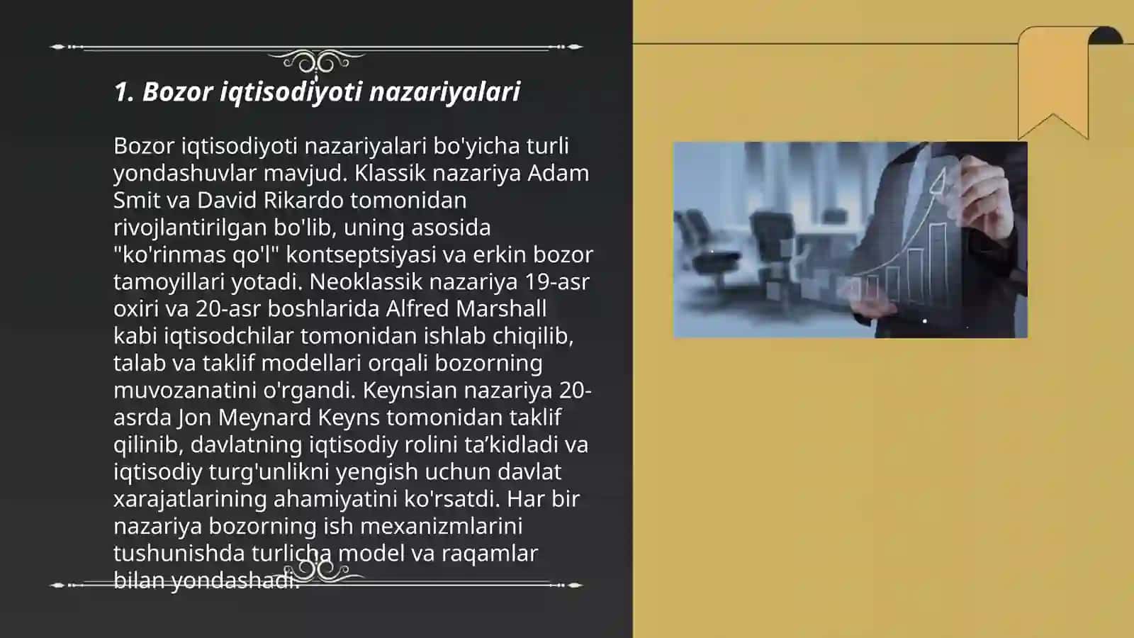 Bozor iqtisodiyoti modellari 3