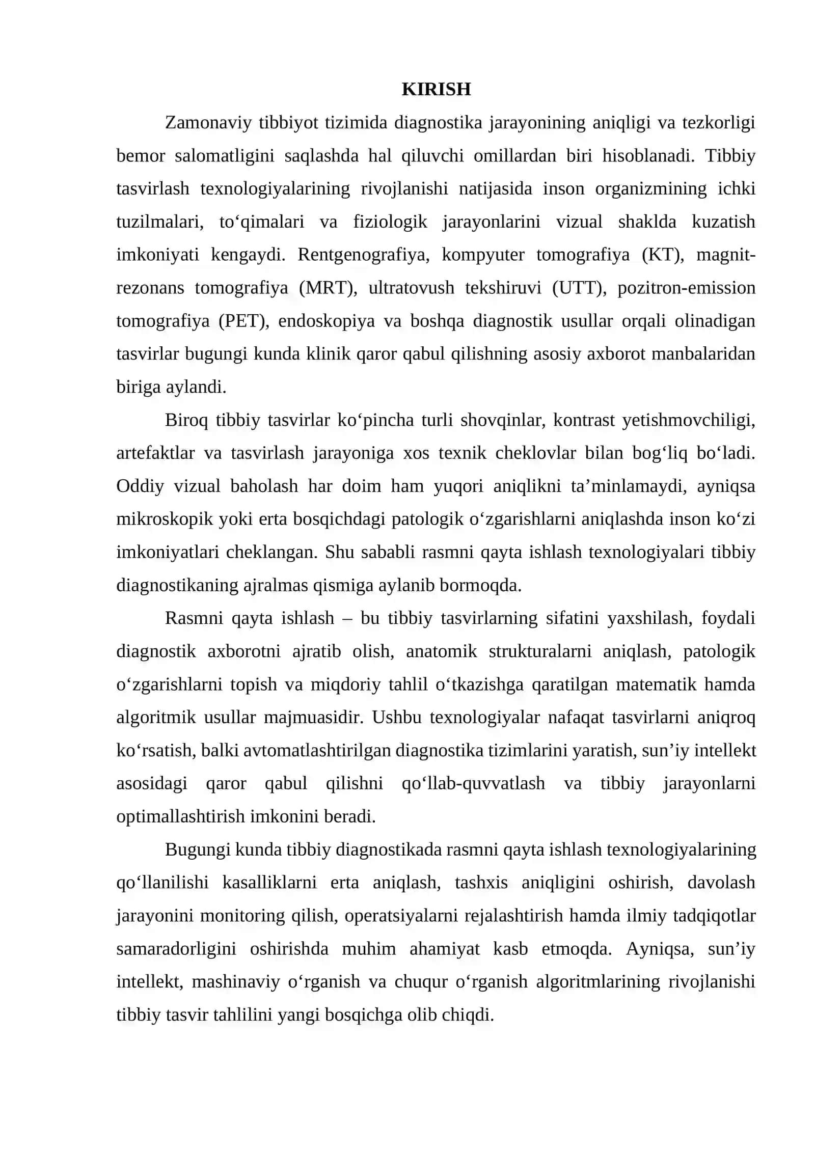 Tibbiy diagnostikada rasmni qayta ishlash qo‘llanmalari 3