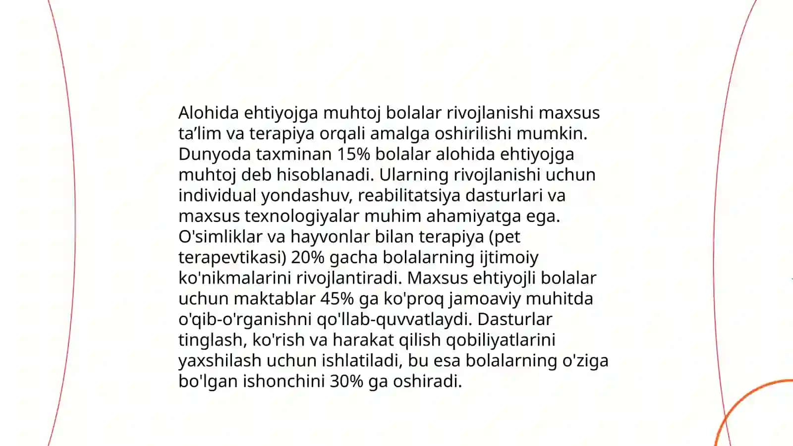 Alohida ehtiyojga muhtoj bolalar bilan ishlash 3