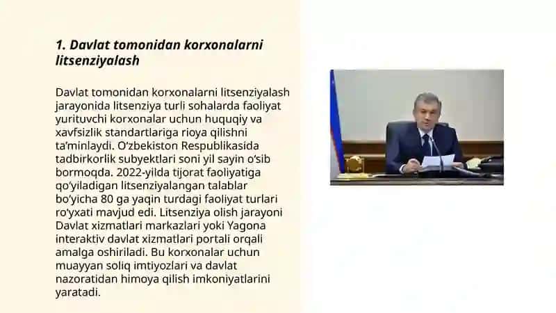 Davlat Tomonidan Korxonalar Faoliyatini Tartibga Solish 3