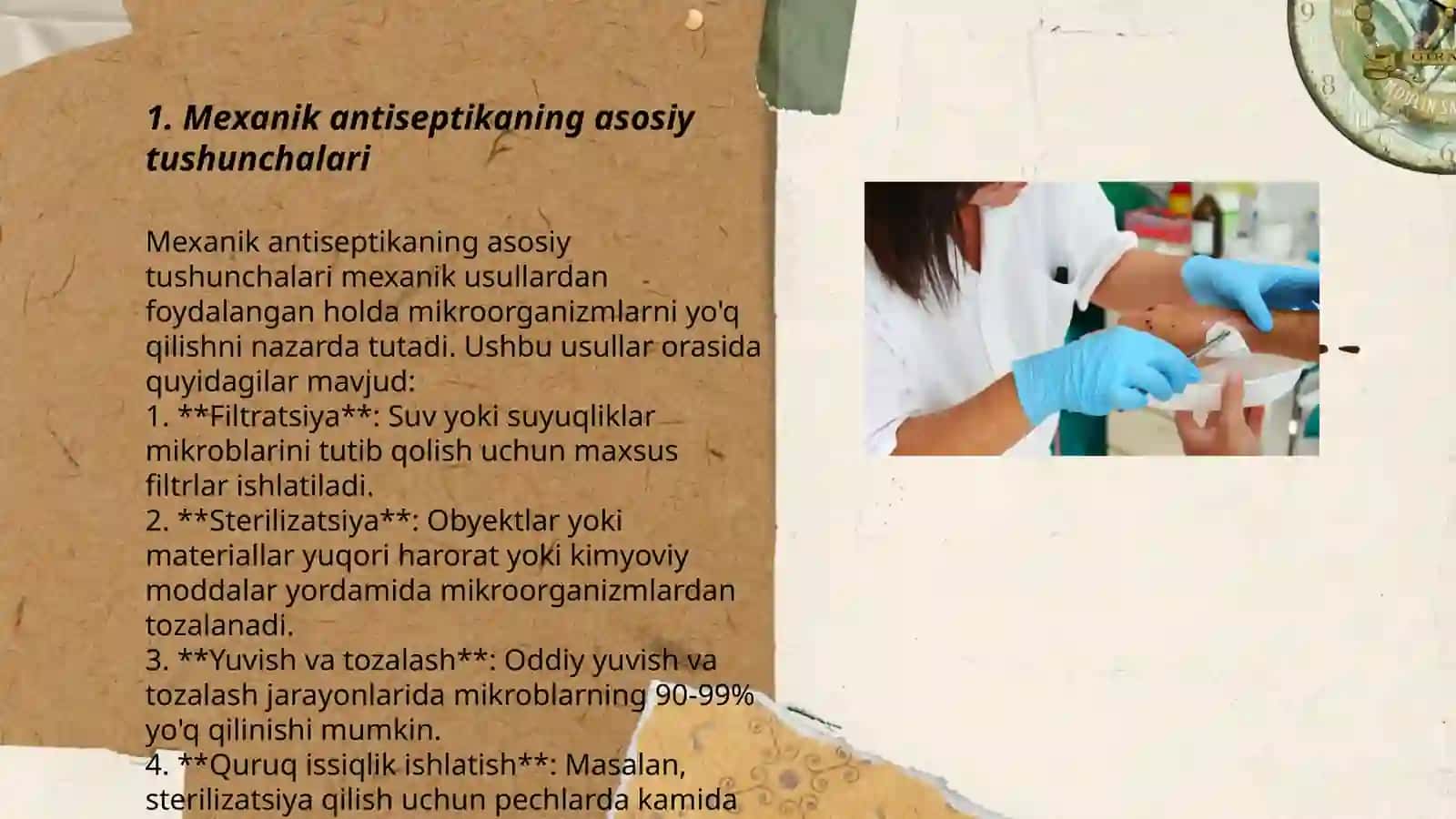 Mexanik va fizik antiseptika 3
