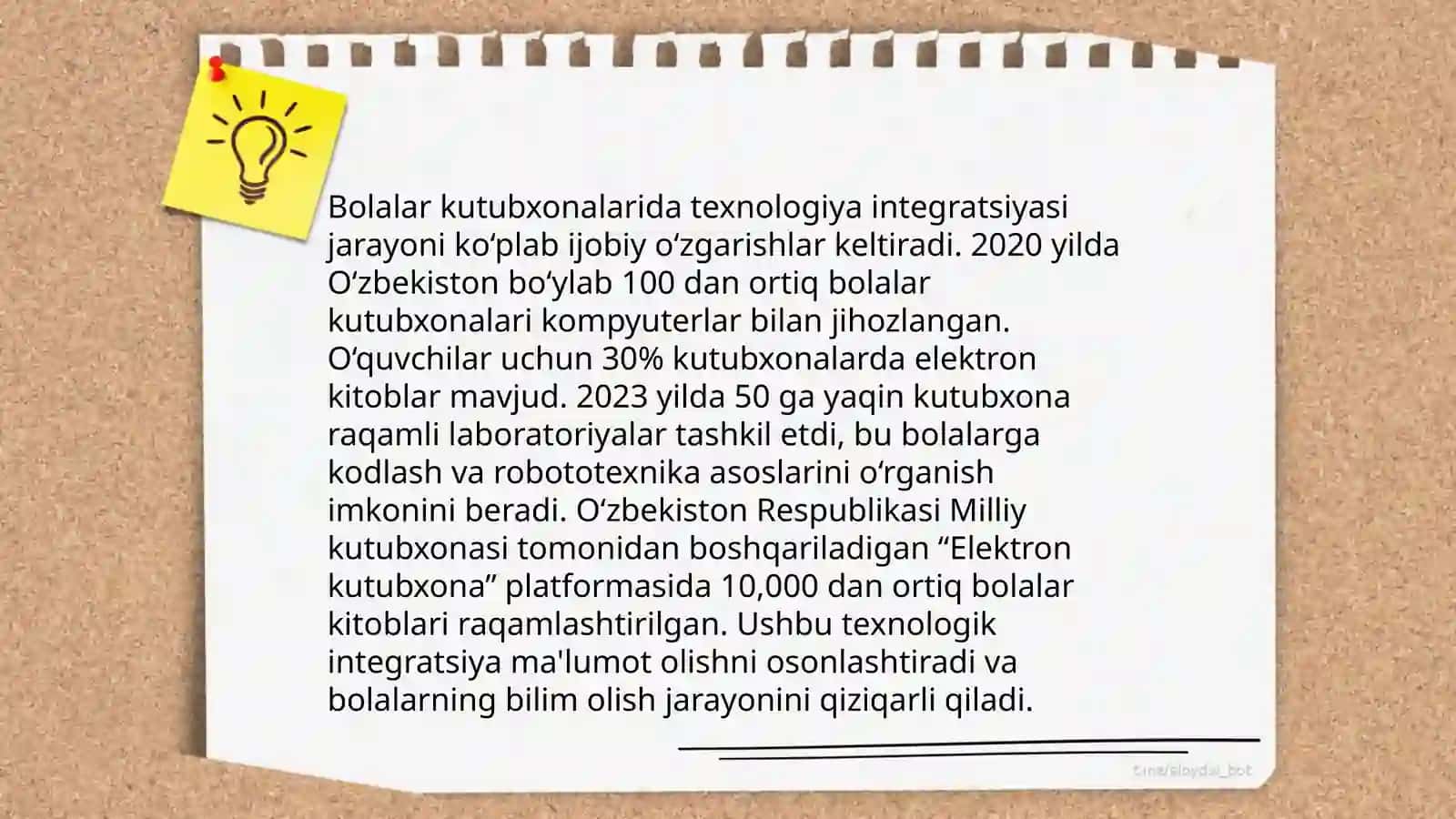 Bolalar kutubxonalari: zamonaviy rivojlanish muommolari 3