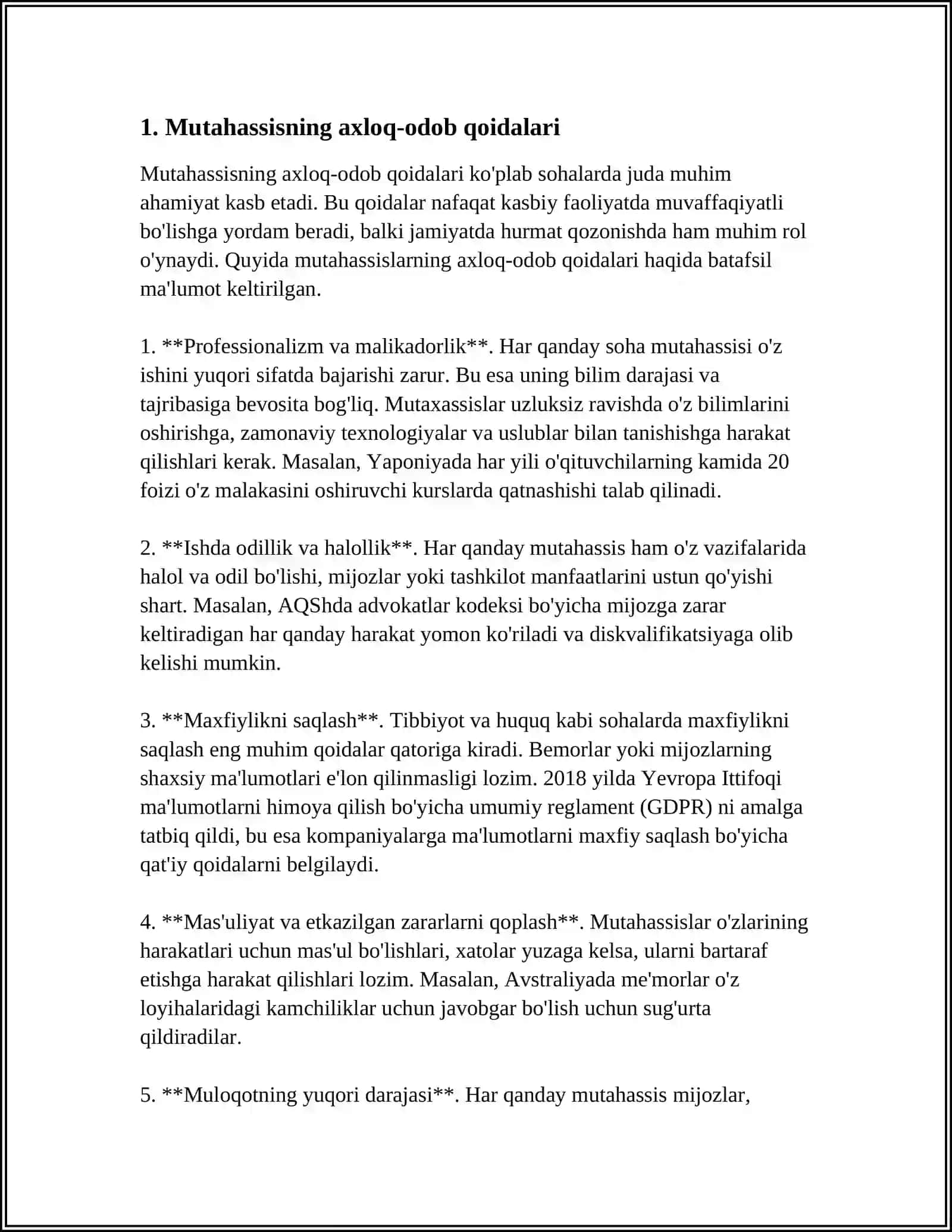 MUTAHASISNING ODOBI VA NUTQI 3