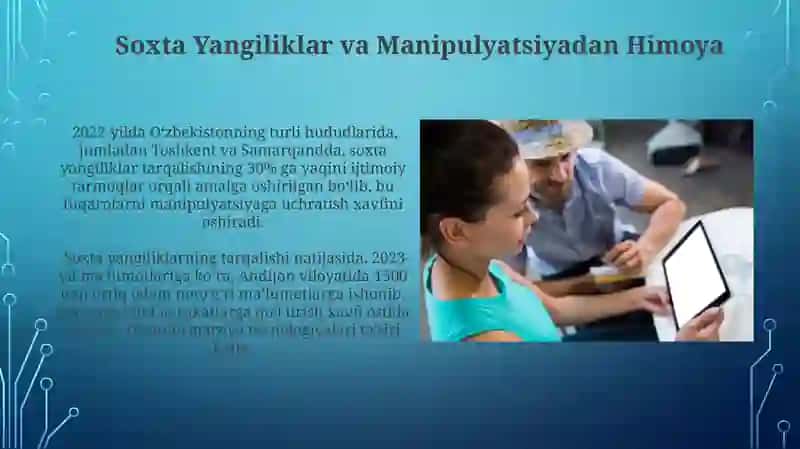 Soxta Yangiliklar va Manipulyatsiyadan Himoya 3