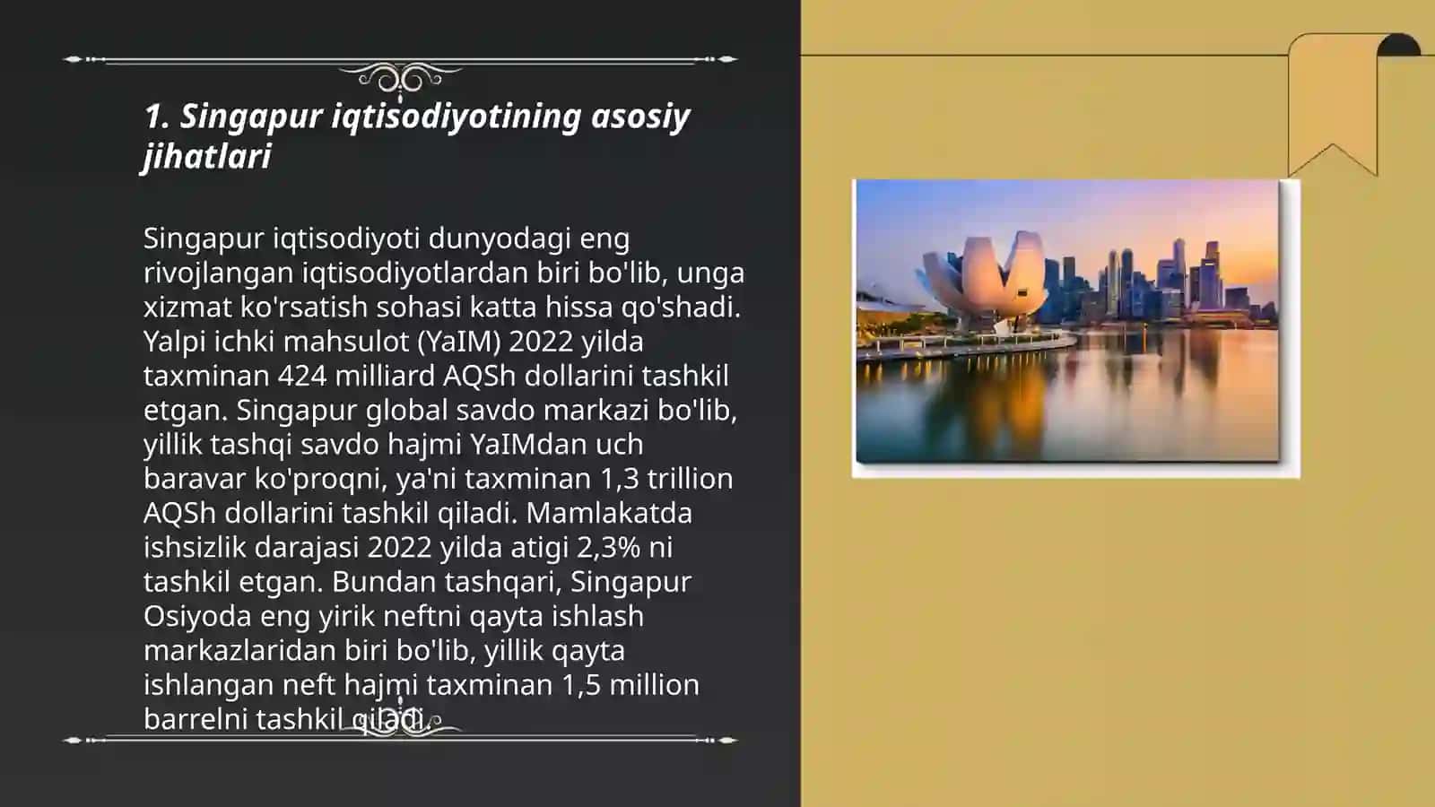 Singapurning Investitsiya Salohiyati: Kelajakdagi Imkoniyatlar va Rivojlanish Yo'nalishlari 3