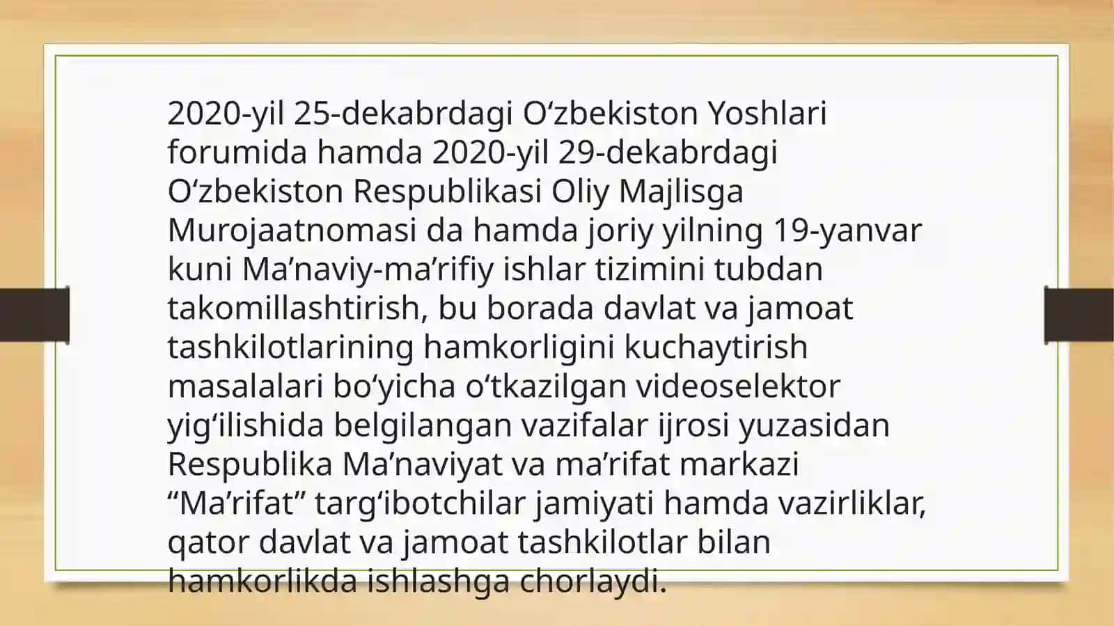 GENDER TARBIYA ASOSIDA SHAXS MA'NAVIY YUKSALISHIDA QADRIYATLARNING AHAMIYATI. GENDER USUL VA SHAKLLARI 3