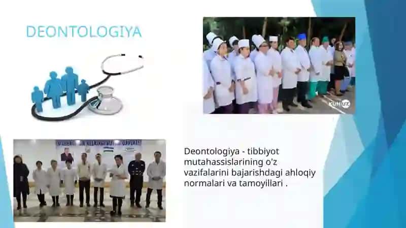 TIBBIYOT HODIMLARI FAOLIYATIDA ETIKA VA DEONTOLOGIYA MASALALARI 3