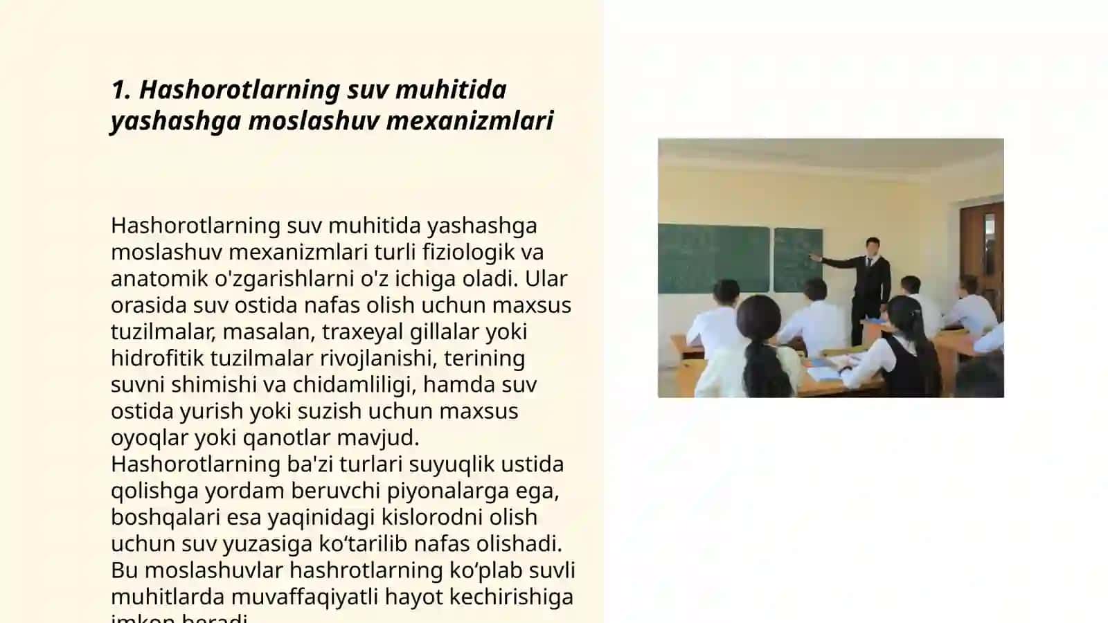 Hashorotlarning suvda hamda tuproq muhitida yashovchi turlari 3