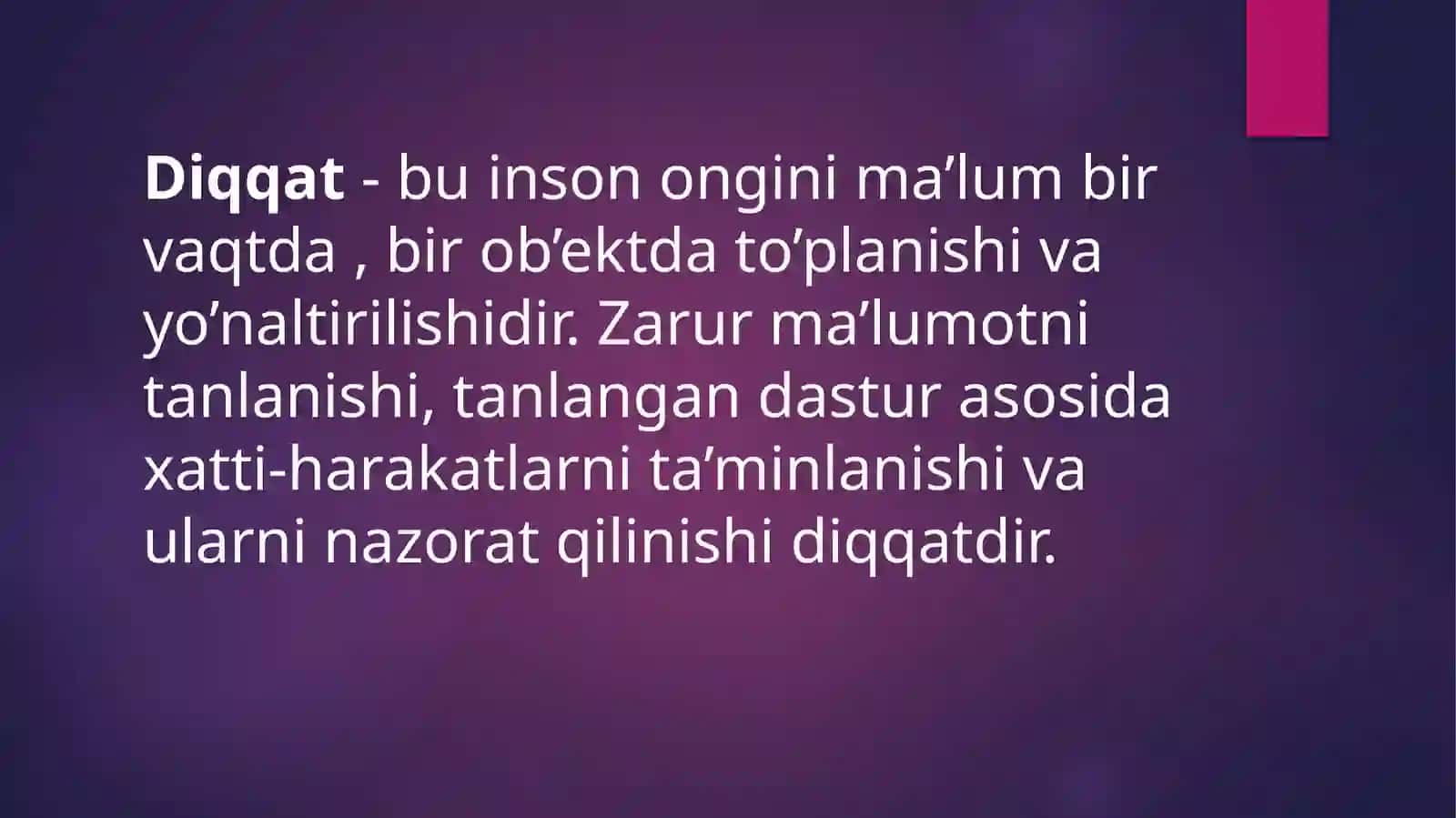Nutq nuqsoniga ega bolalar diqqati xususiyatlari 3