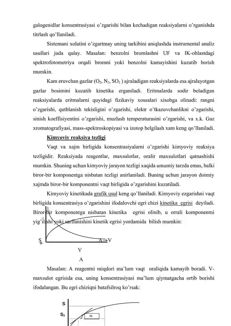 Kimyoviy kinetika tushunchalari 3