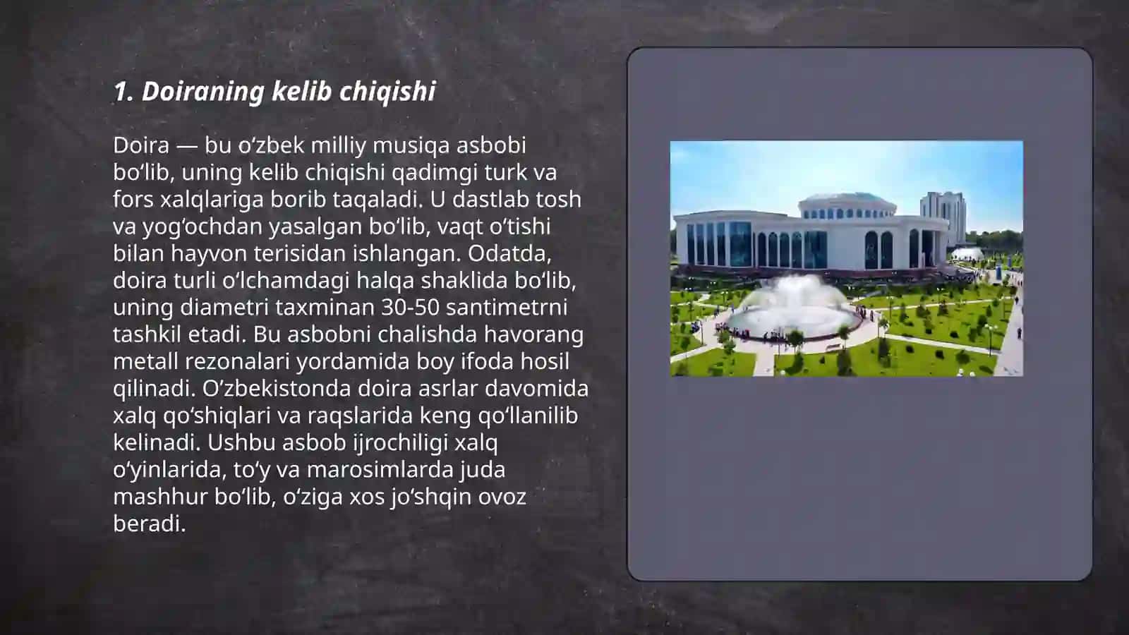 Doiraning kelib chiqish tarixi haqida 3