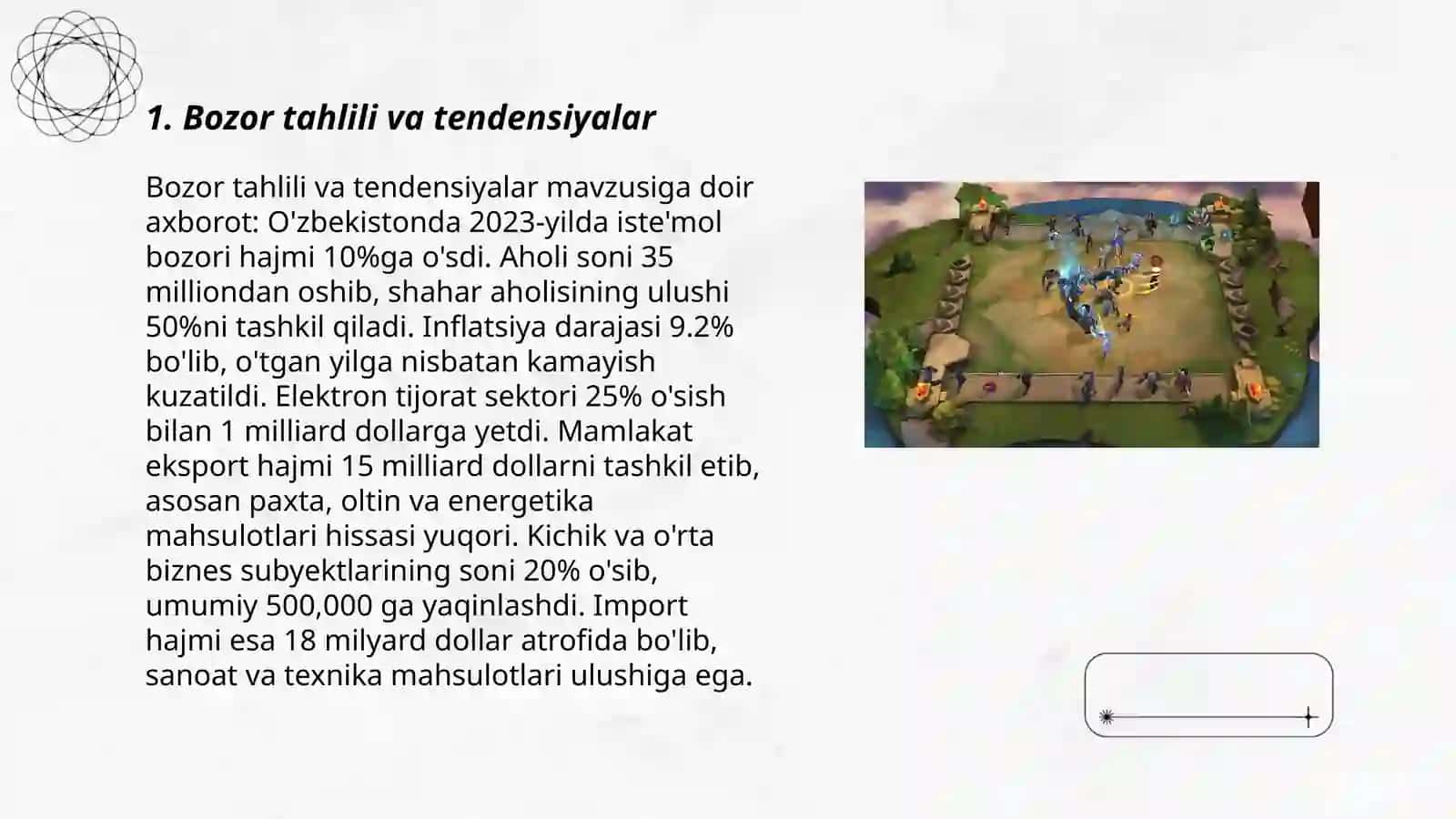 Bozor tahlili va tendensiyalar 3