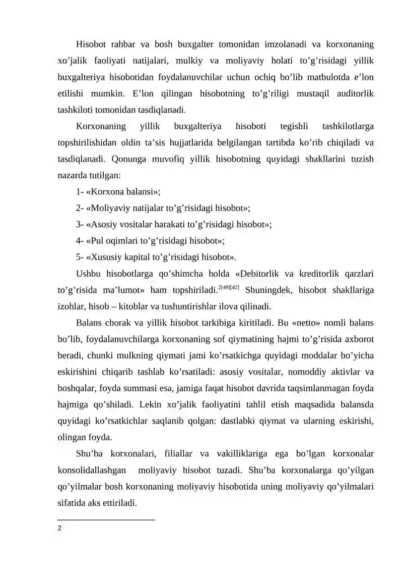 Moliyaviy natijalar to'g'risidagi hisobot 3