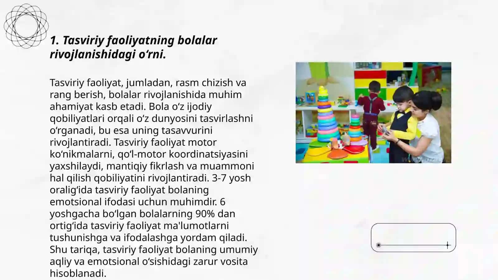 Tasviriy faoliyatning ahamiyati 3