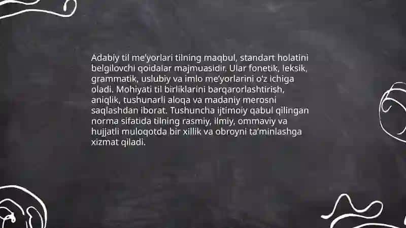 Adabiy til me'yorlari 3