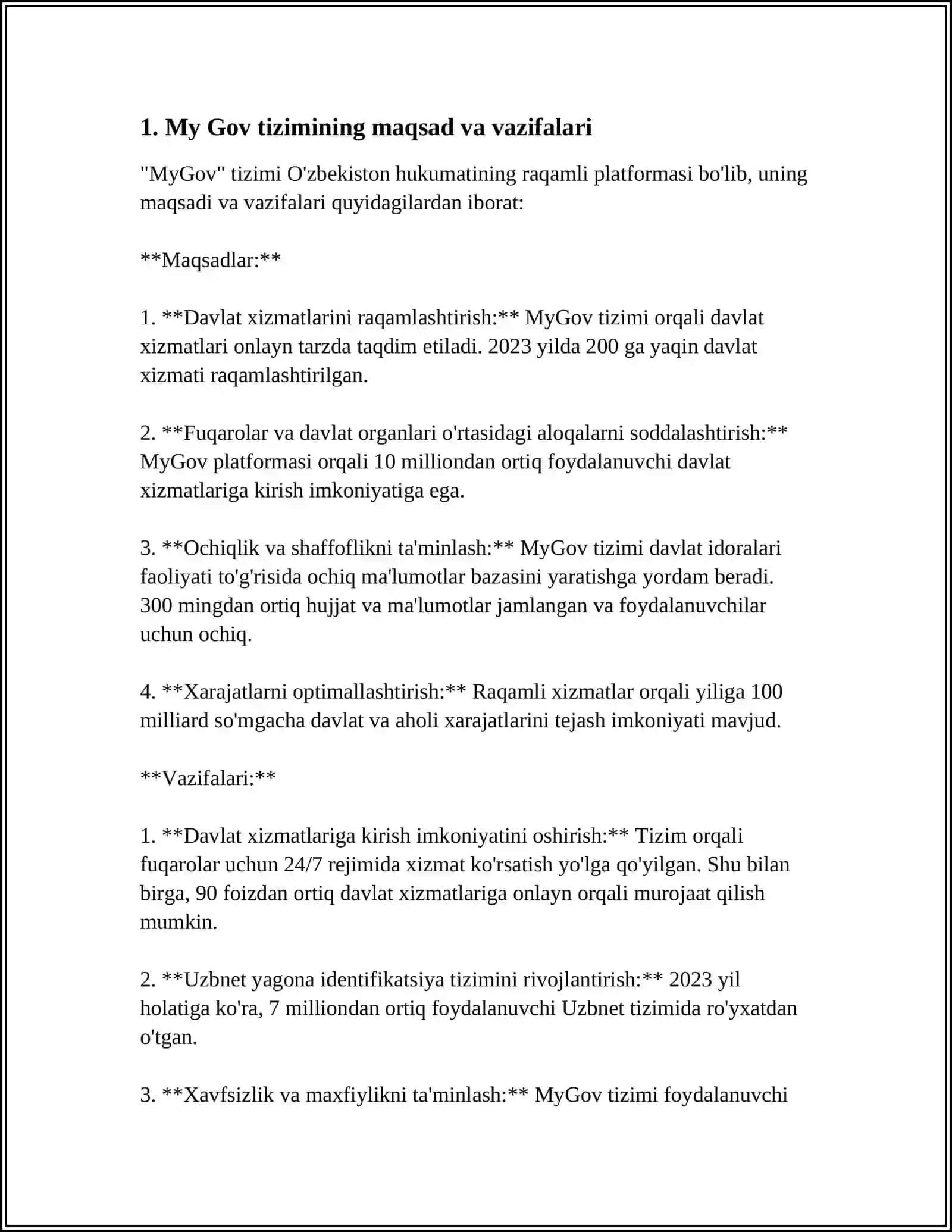 MY GOV TIZIMIDA ISHLASH 3