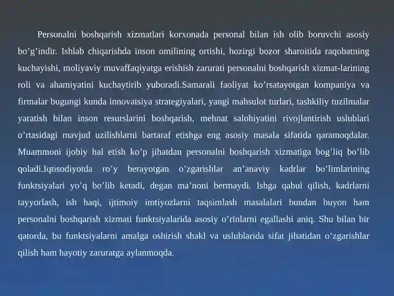 PERSONALNI BOSHQARISHNING  YAQIN SHARQ MAMLAKATLARI   TAJRIBASI 3