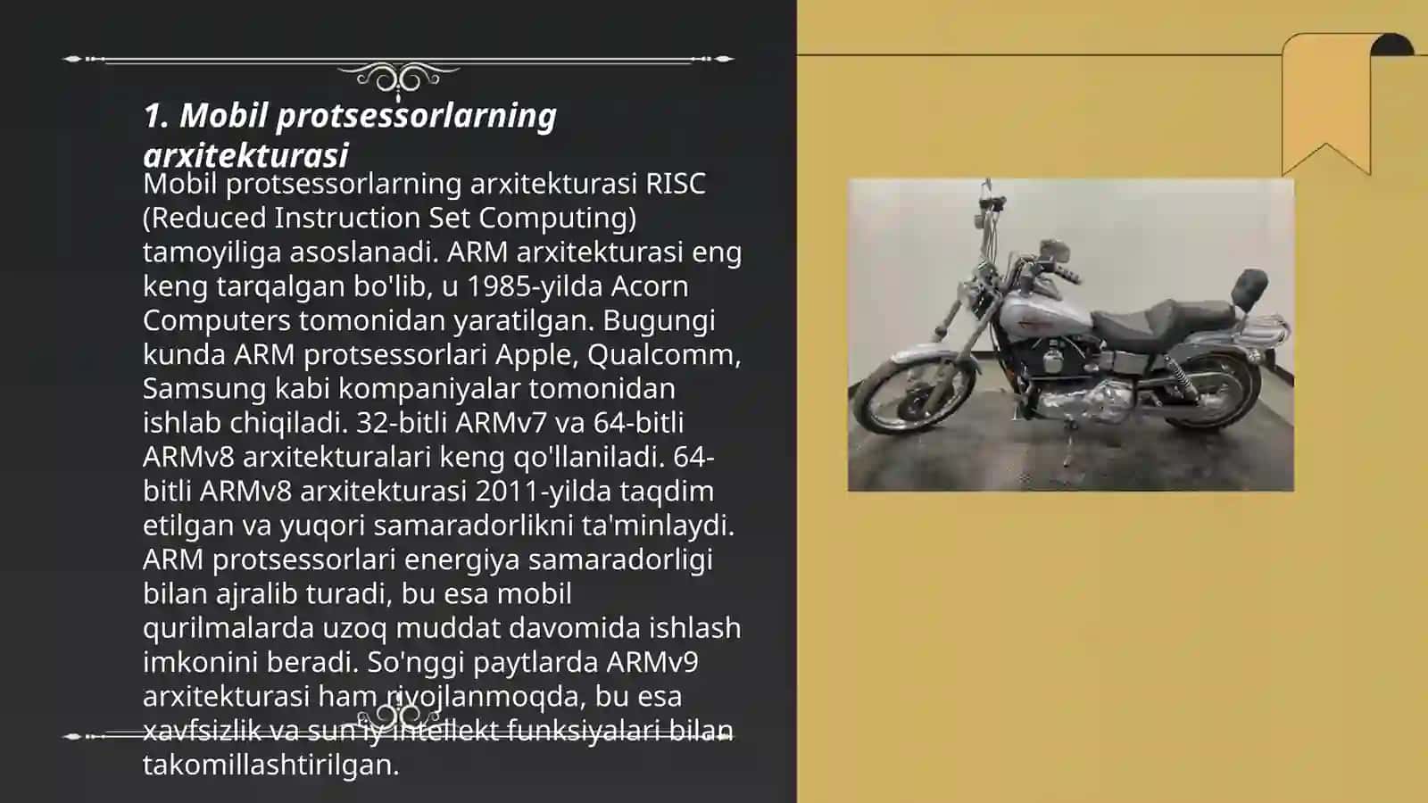 Mobil protsessorlarning arxitekturasi 3