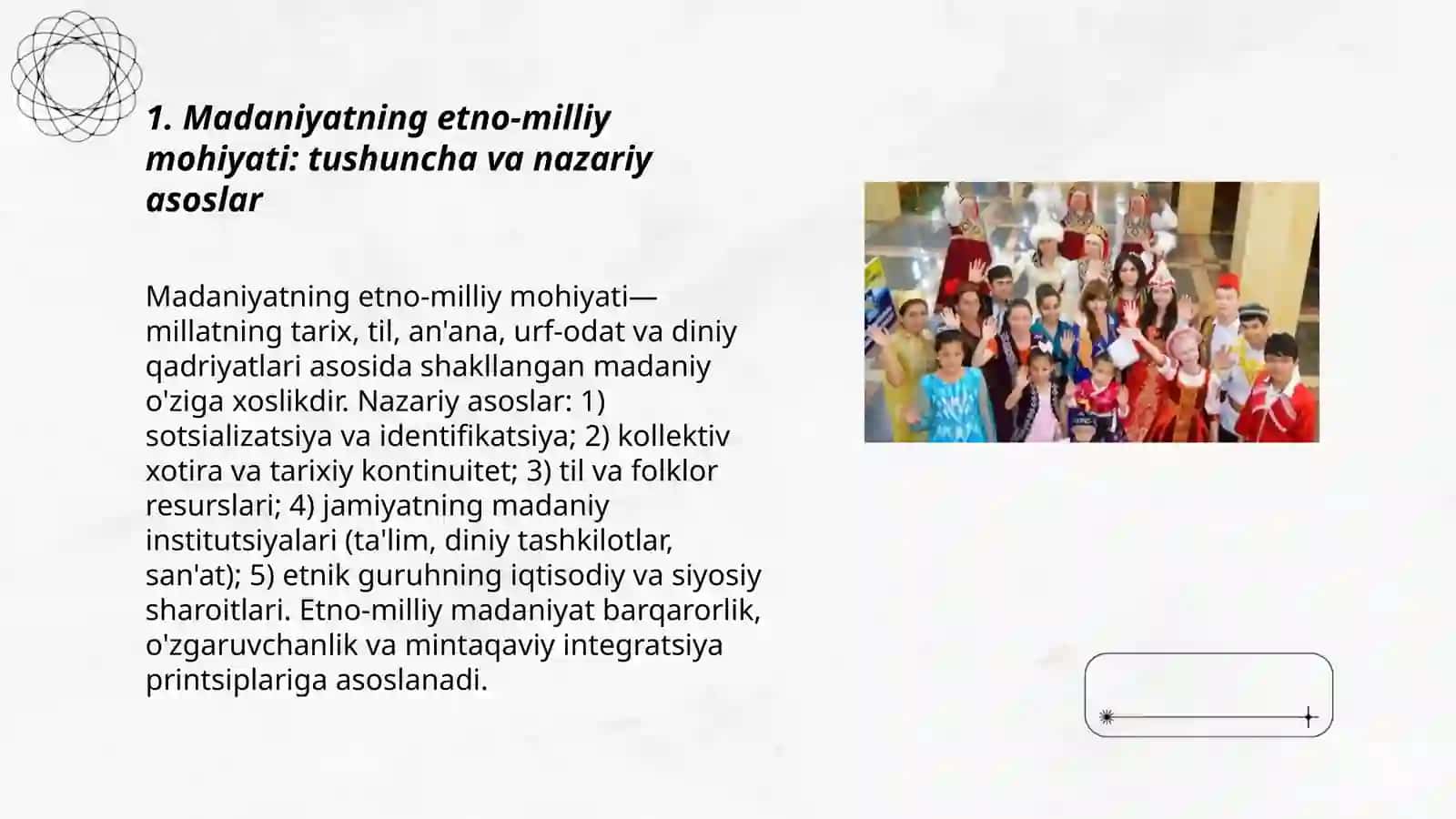 Madaniyatning etno milliy mohiyati 3