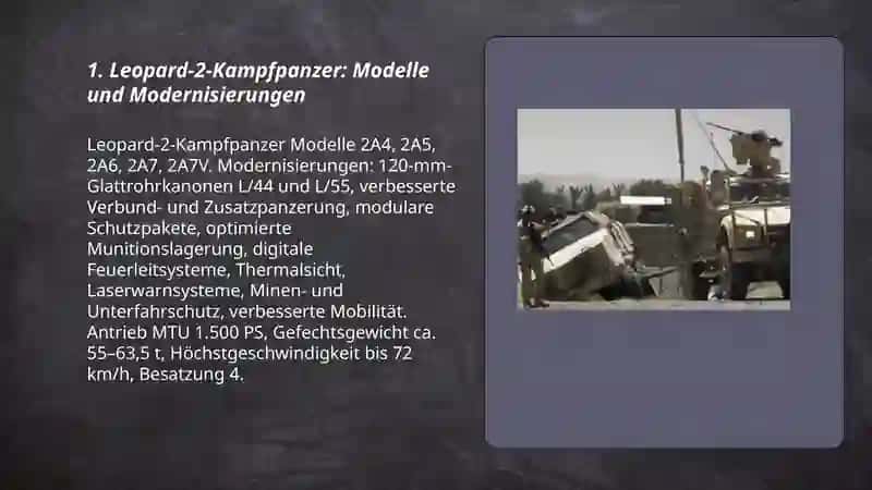 Bundeswehr quruqlik qoʻshinlarining harbiy texnikalari Yoʻldishev.A 3