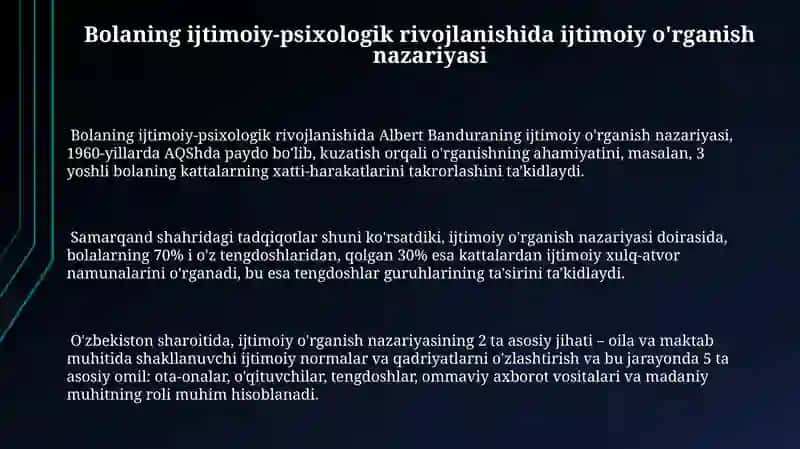 Bolaning Ijtimoiy-Psixologik Rivojlanishi 3