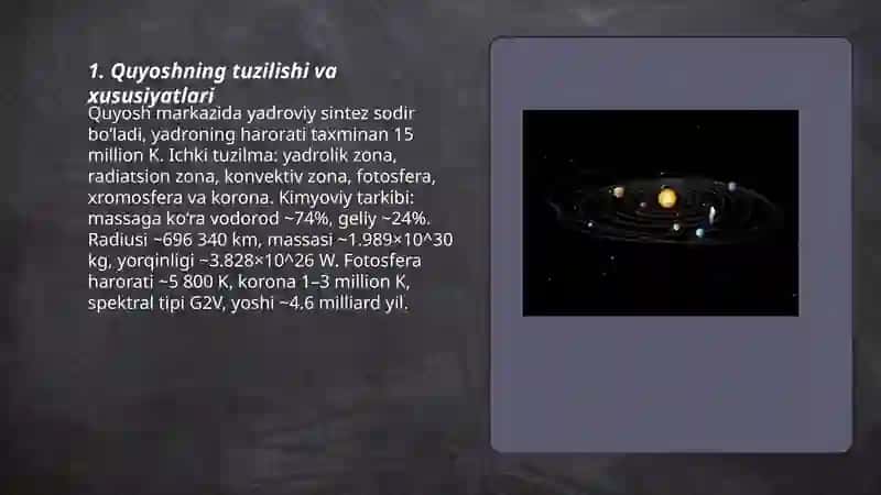 A2.Quyish sistemasi va sayyoralar 3