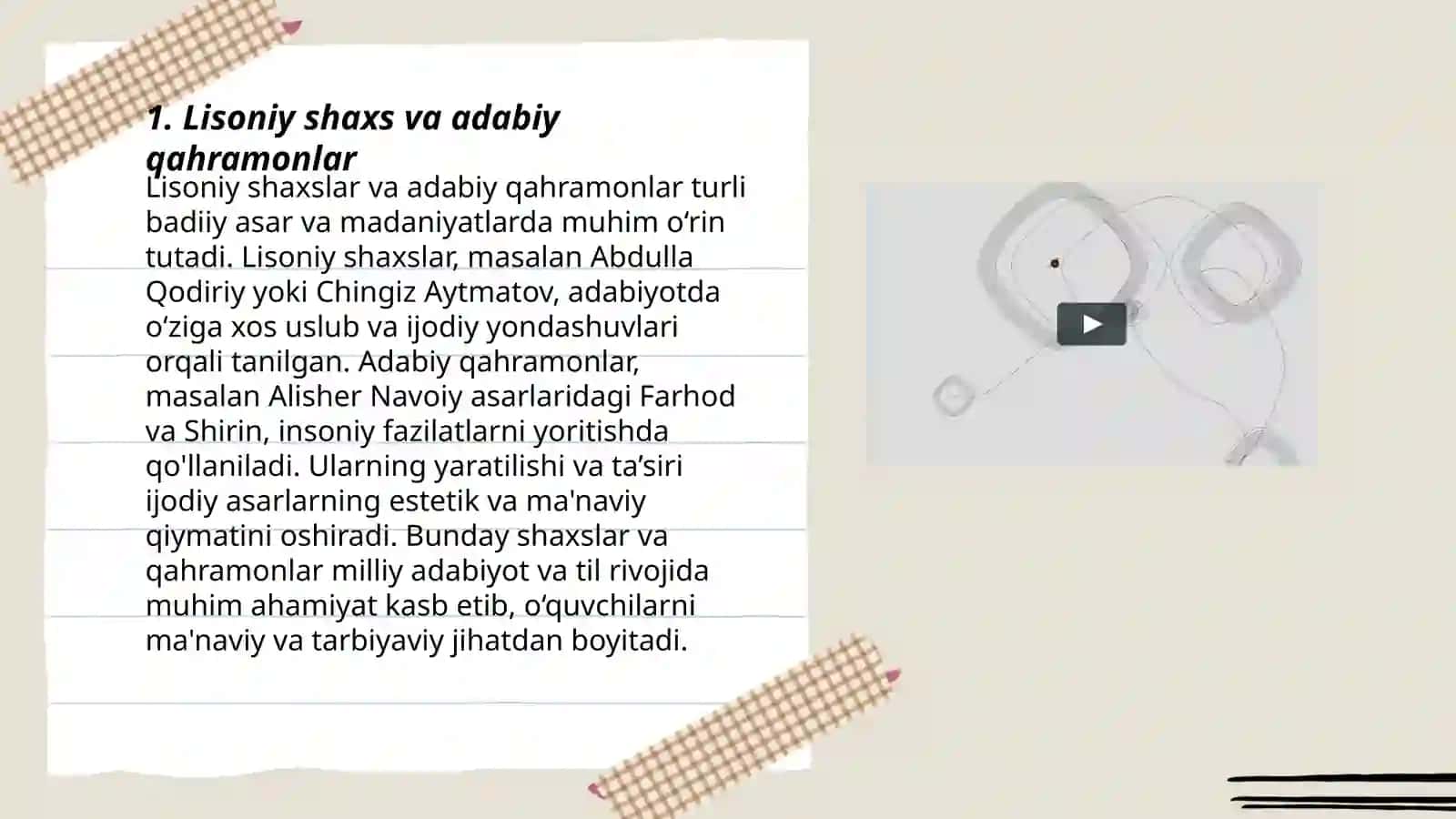 Lisoniy shaxs va adabiy qahramonlar 3
