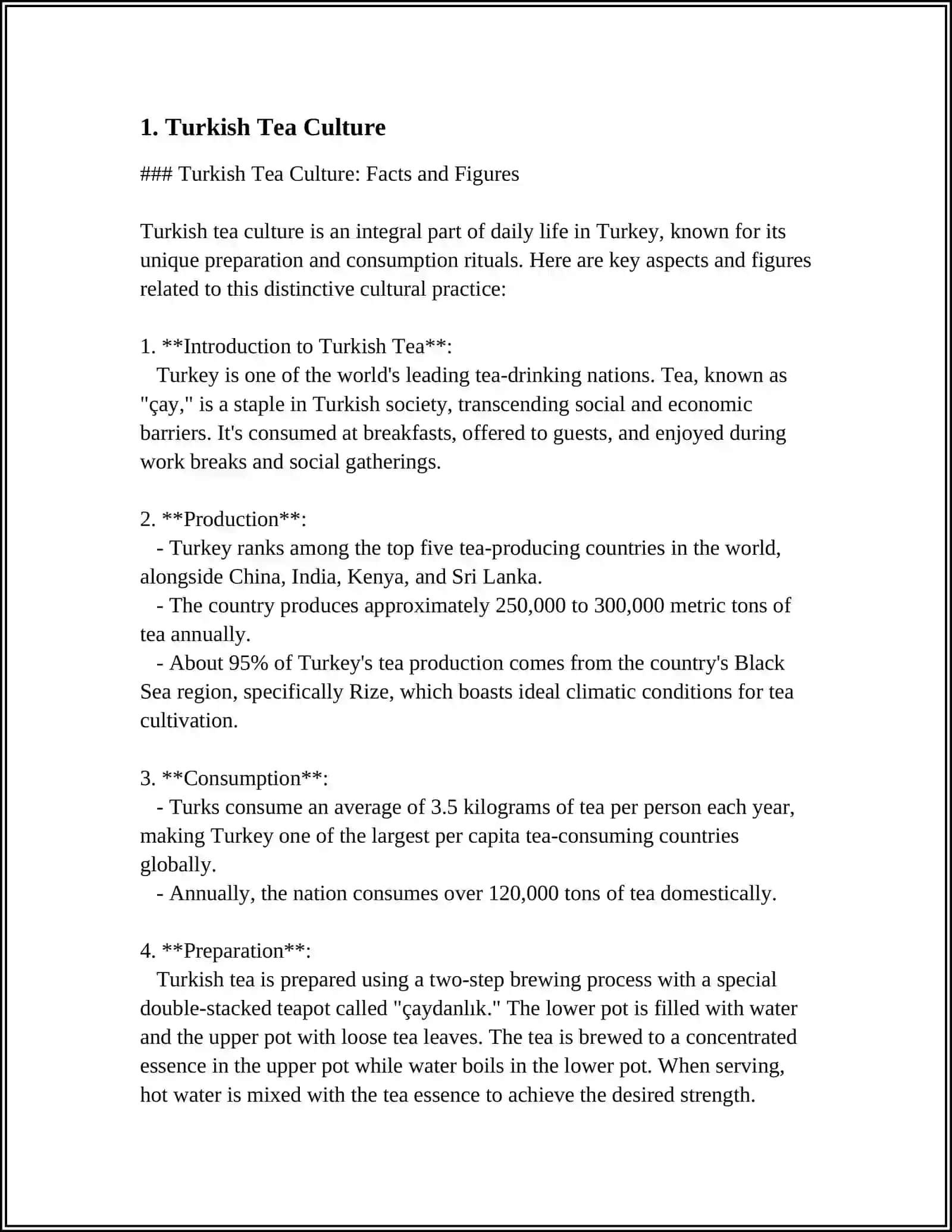 Turkish Tea Culture 3